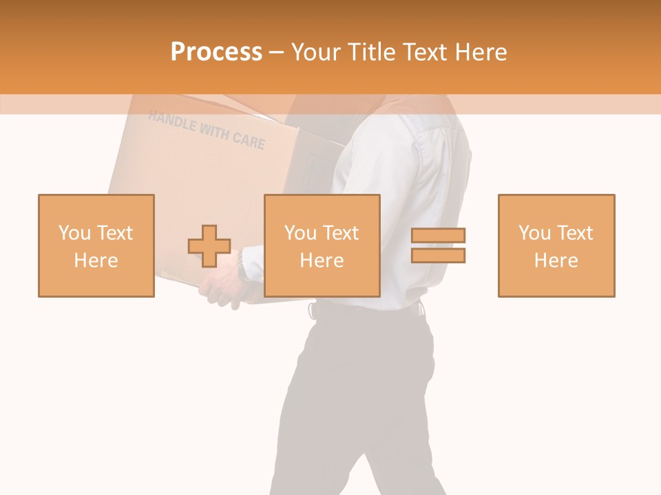 Handle Business Vertical PowerPoint Template