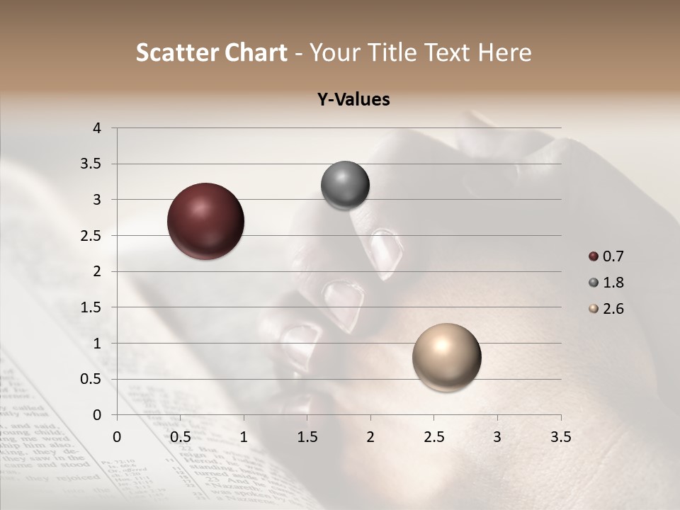 Book Christian White PowerPoint Template