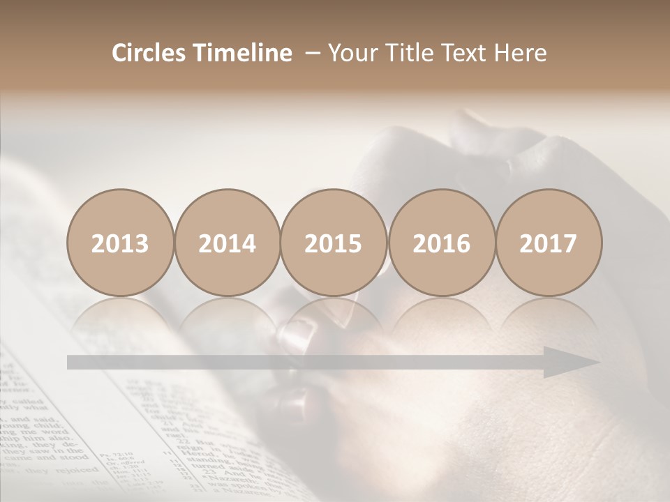 Book Christian White PowerPoint Template