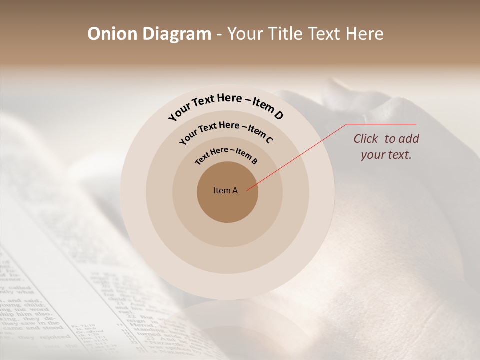 Book Christian White PowerPoint Template