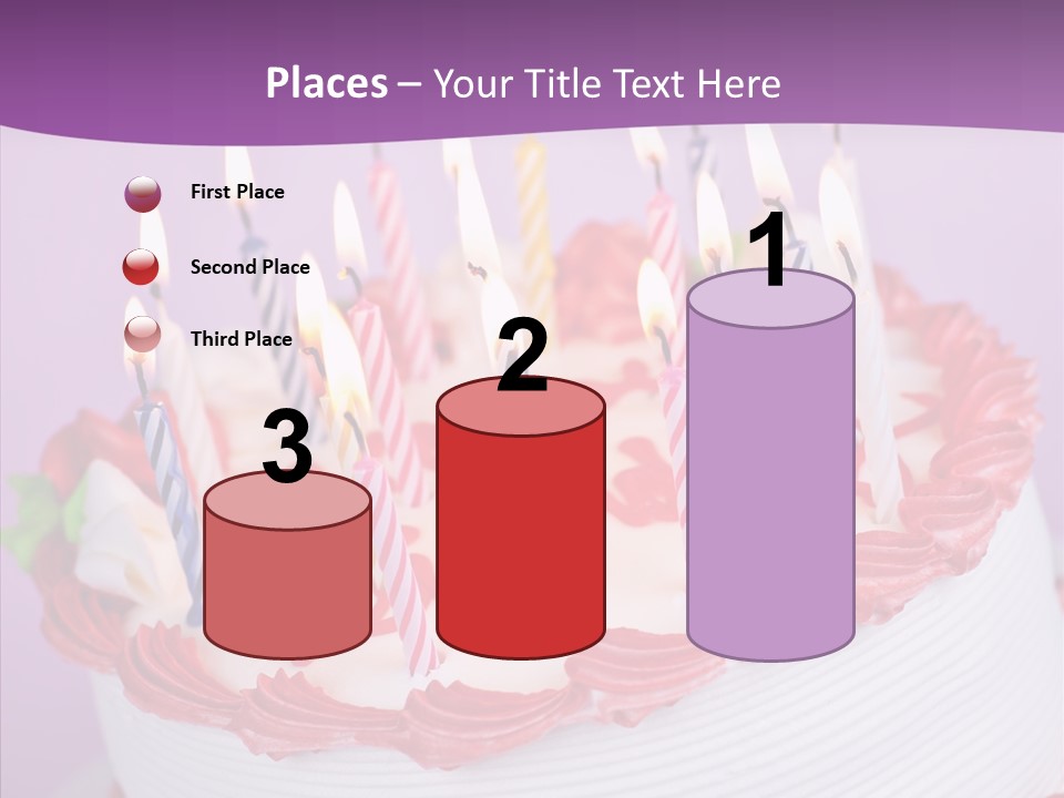 White Celebration Whole PowerPoint Template