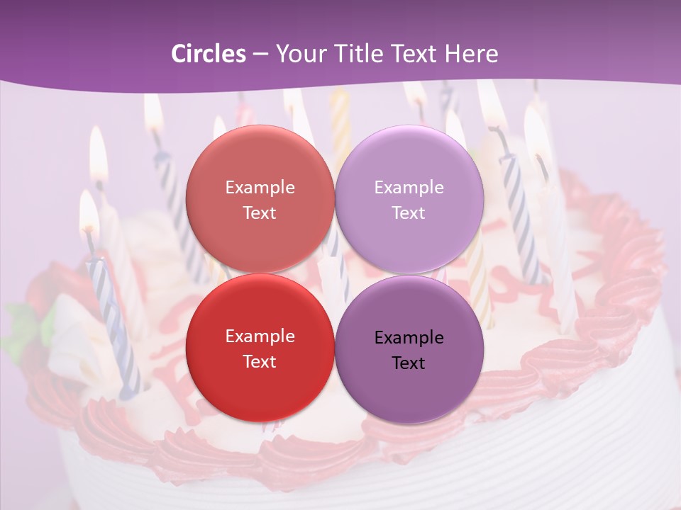 White Celebration Whole PowerPoint Template