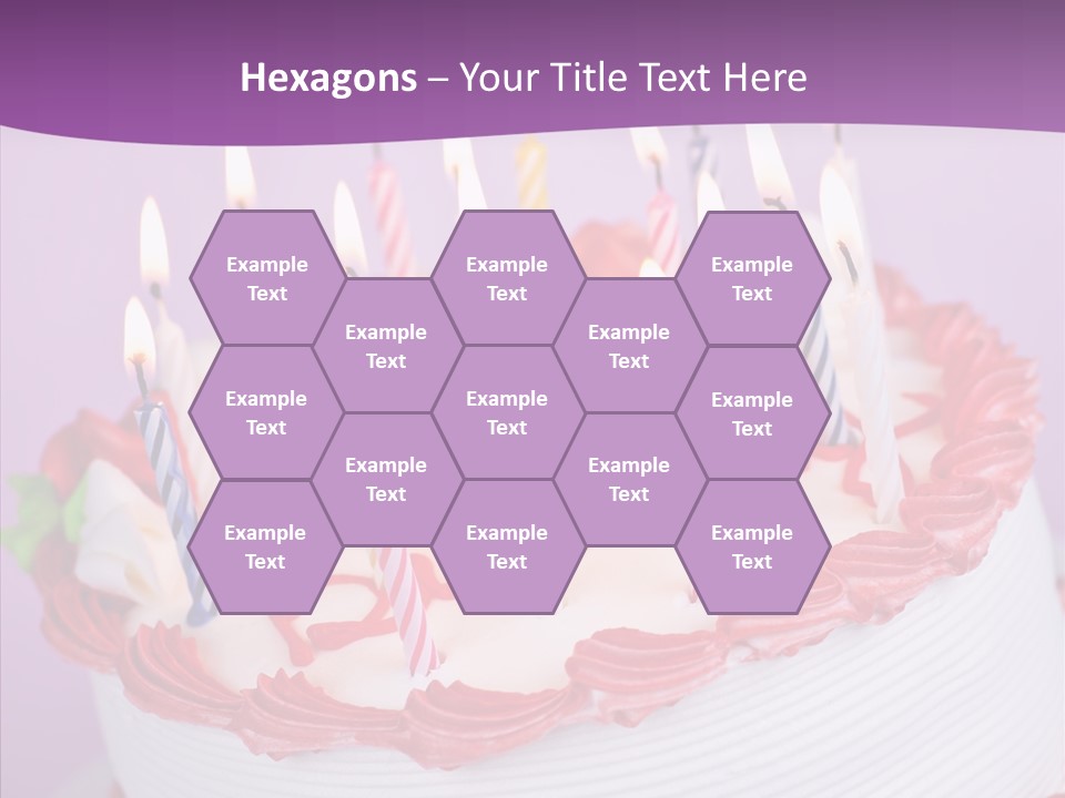 White Celebration Whole PowerPoint Template