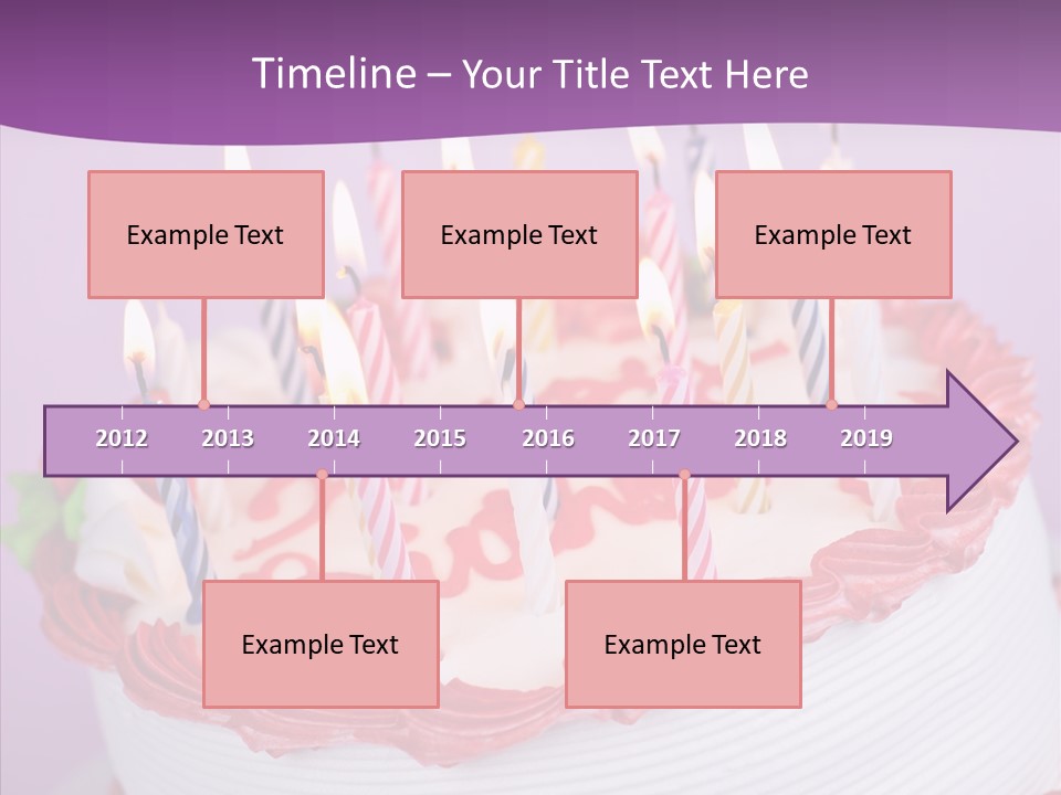 White Celebration Whole PowerPoint Template