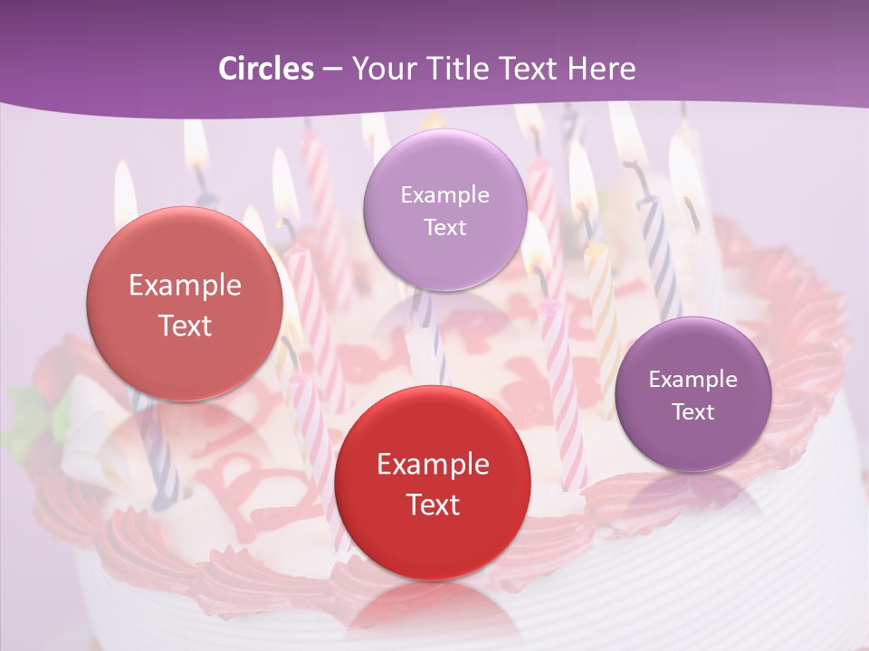 White Celebration Whole PowerPoint Template