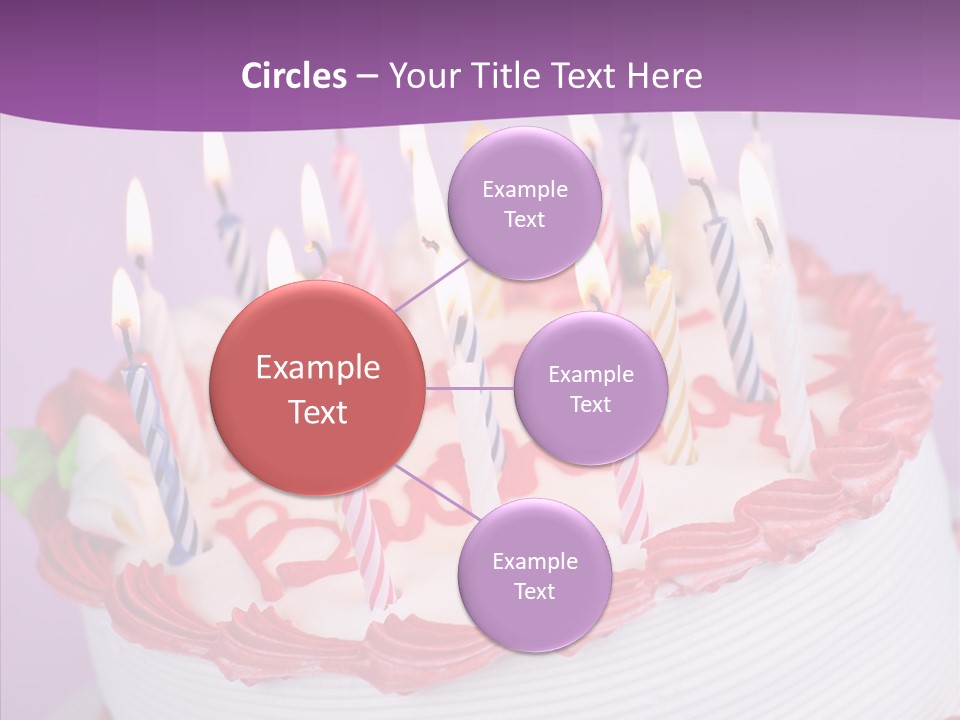 White Celebration Whole PowerPoint Template