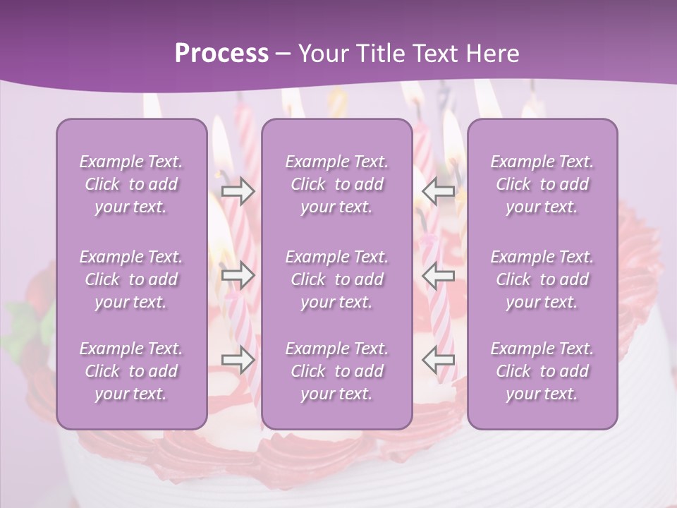 White Celebration Whole PowerPoint Template