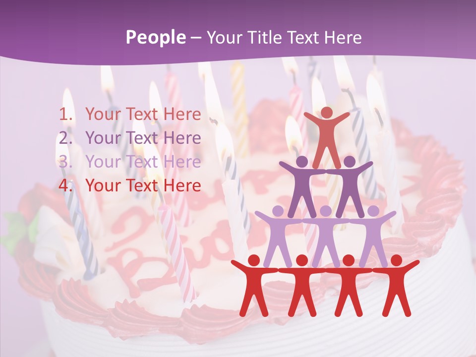 White Celebration Whole PowerPoint Template