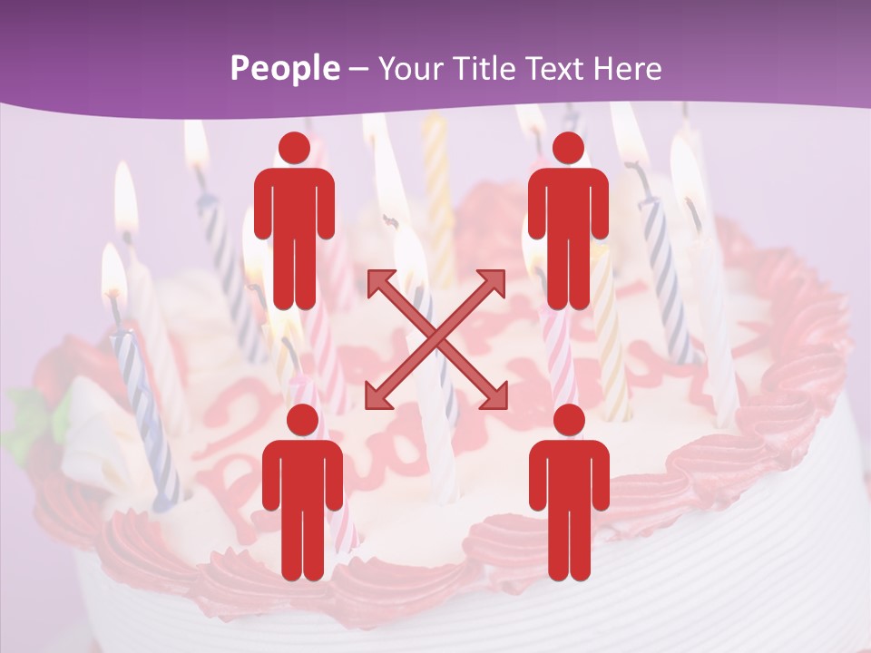 White Celebration Whole PowerPoint Template