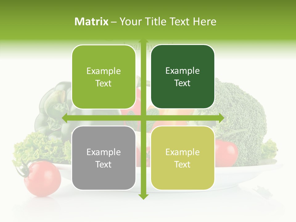 Background Meal Fresh PowerPoint Template