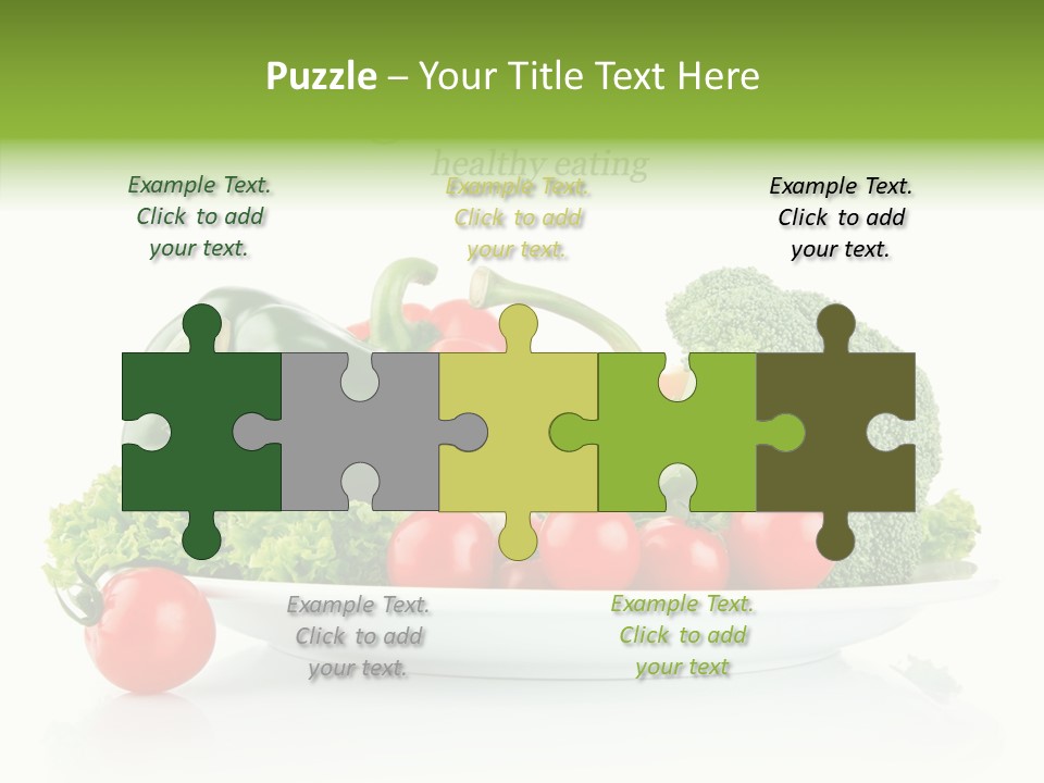 Background Meal Fresh PowerPoint Template