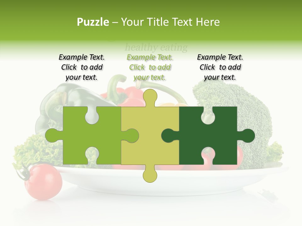 Background Meal Fresh PowerPoint Template