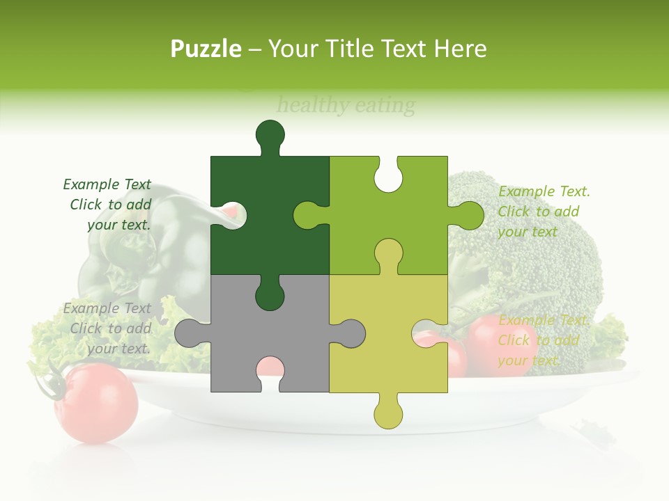 Background Meal Fresh PowerPoint Template