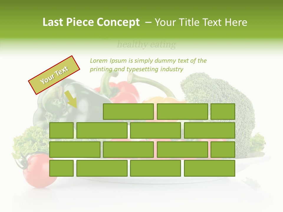 Background Meal Fresh PowerPoint Template