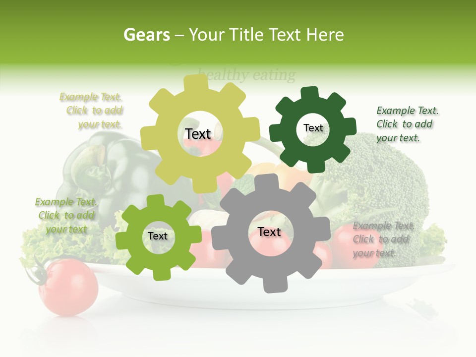 Background Meal Fresh PowerPoint Template