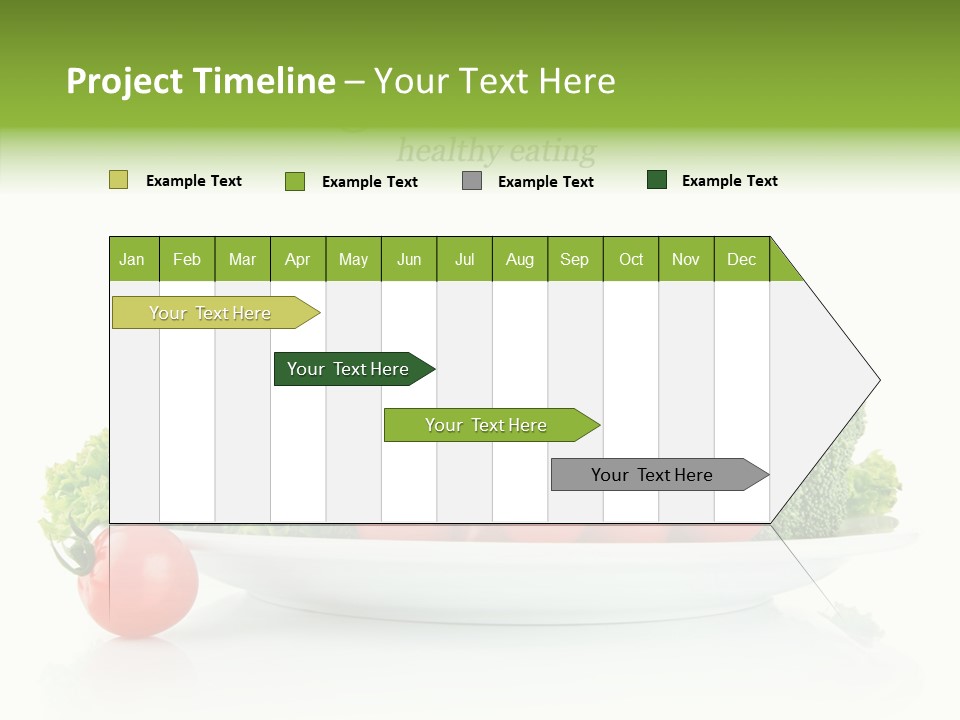 Background Meal Fresh PowerPoint Template
