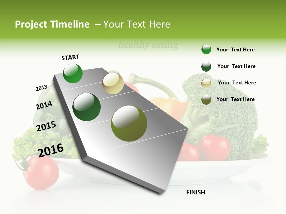 Background Meal Fresh PowerPoint Template