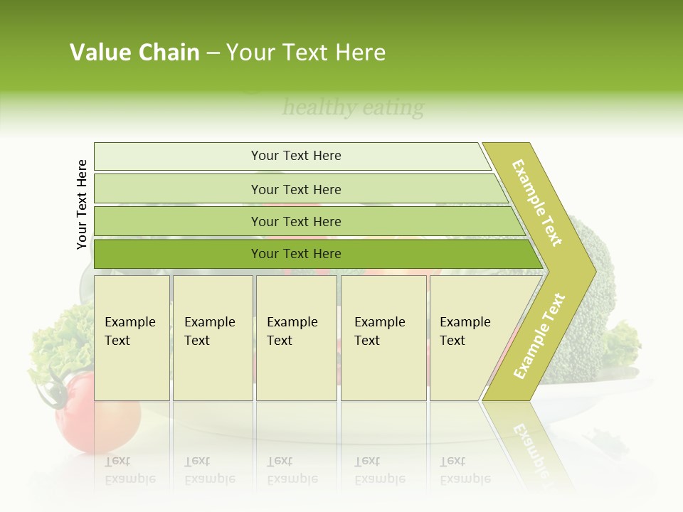Background Meal Fresh PowerPoint Template
