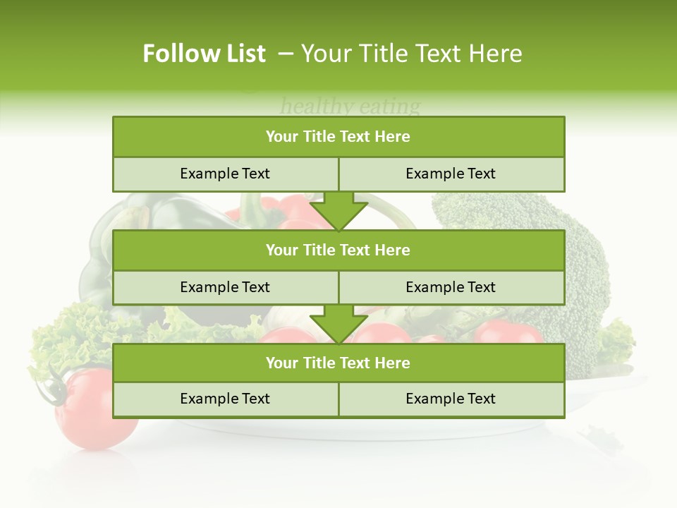 Background Meal Fresh PowerPoint Template