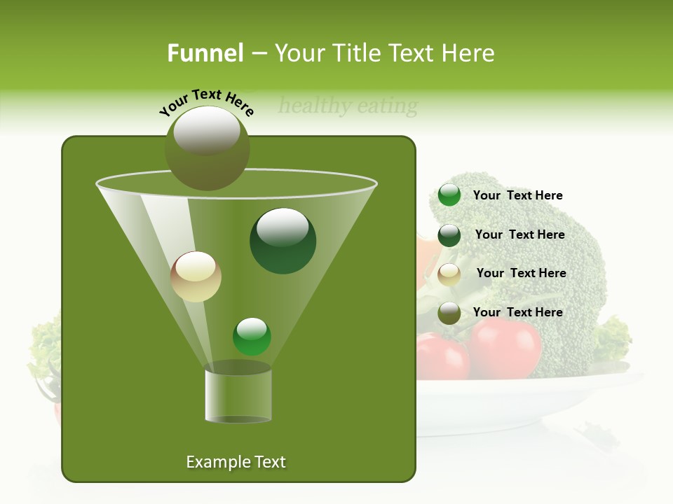 Background Meal Fresh PowerPoint Template