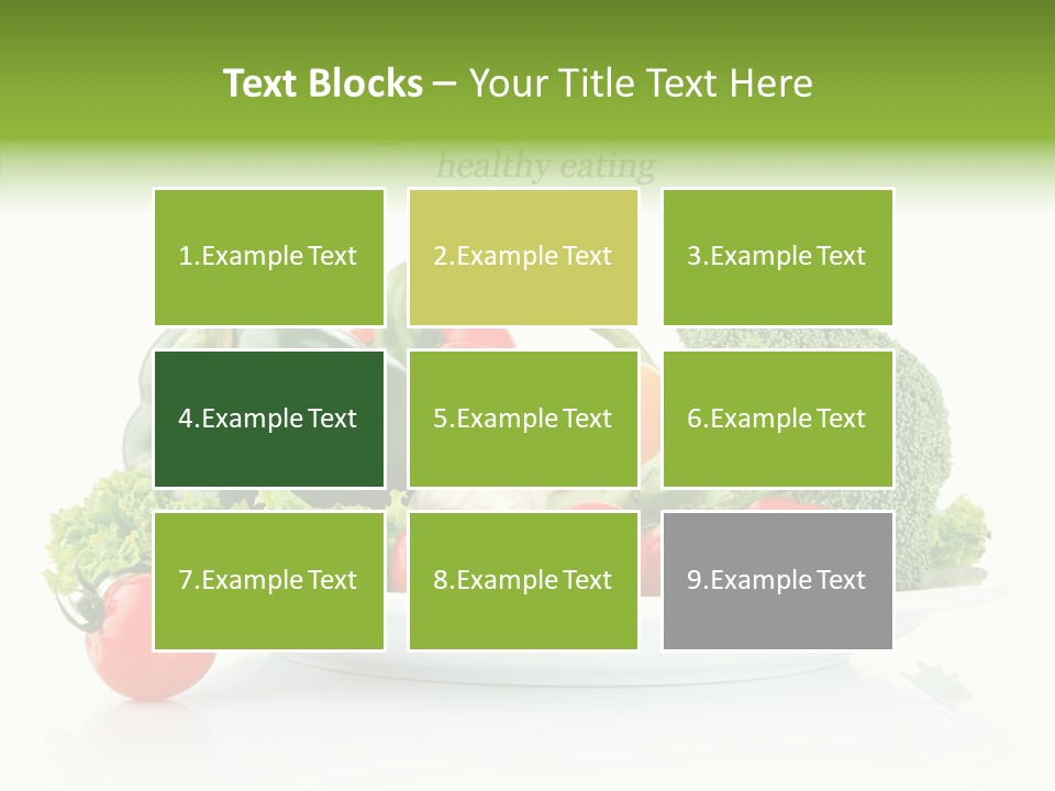 Background Meal Fresh PowerPoint Template