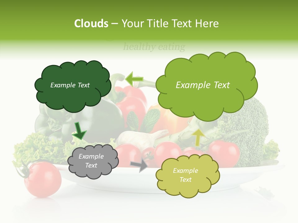 Background Meal Fresh PowerPoint Template