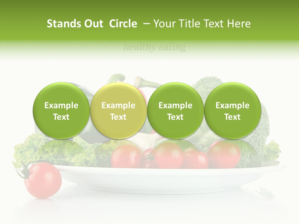 Background Meal Fresh PowerPoint Template