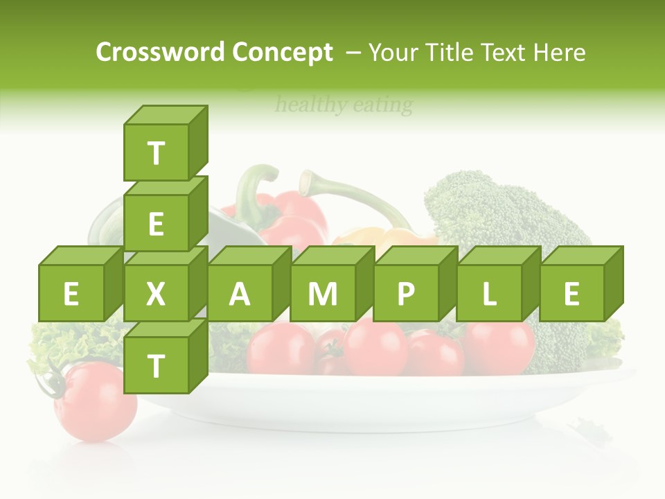 Background Meal Fresh PowerPoint Template