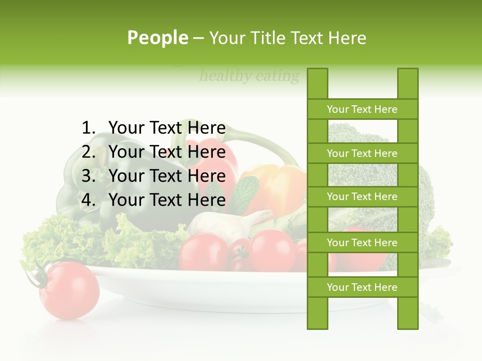 Background Meal Fresh PowerPoint Template