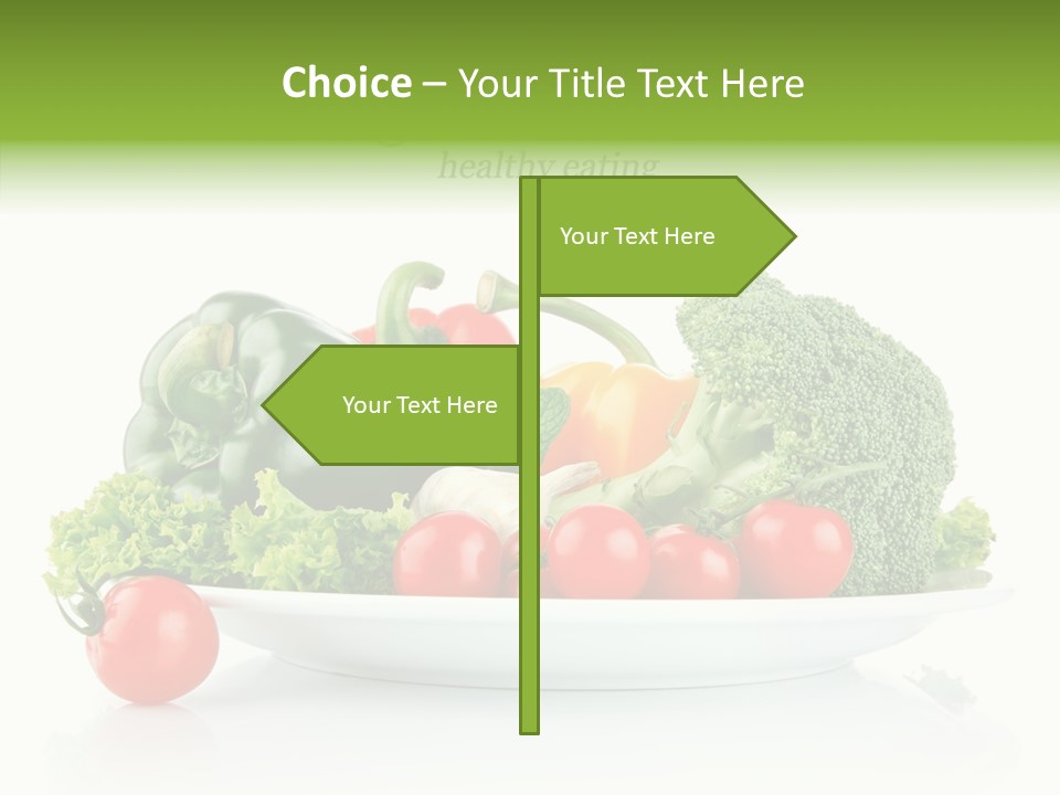 Background Meal Fresh PowerPoint Template