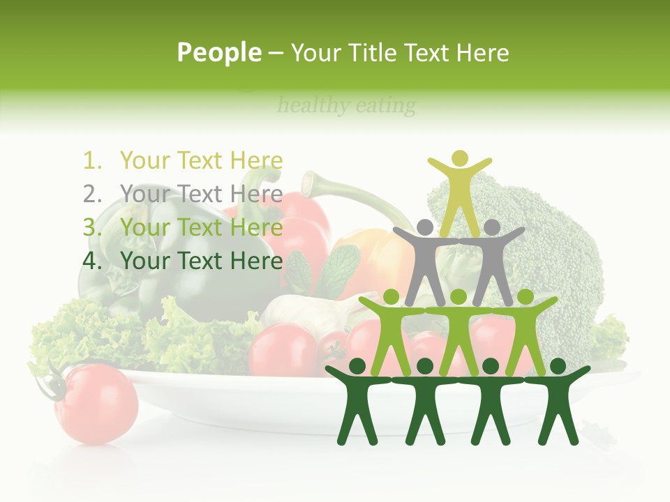 Background Meal Fresh PowerPoint Template