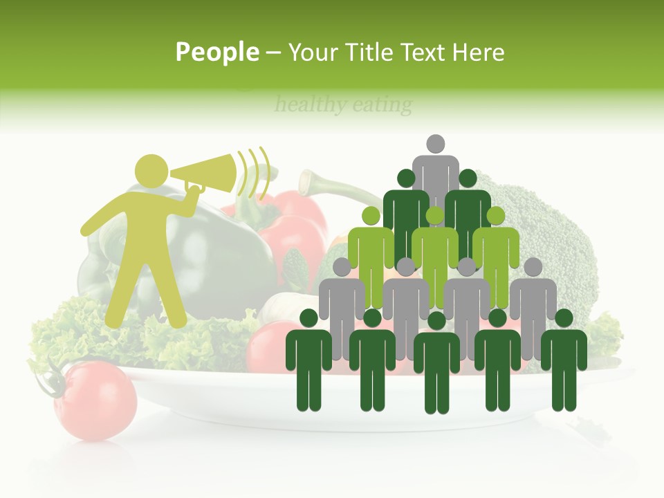 Background Meal Fresh PowerPoint Template