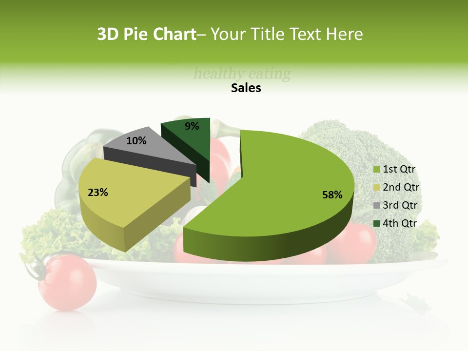 Background Meal Fresh PowerPoint Template