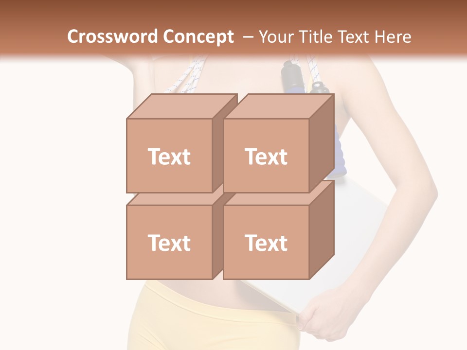 Tape Sport Isolated PowerPoint Template