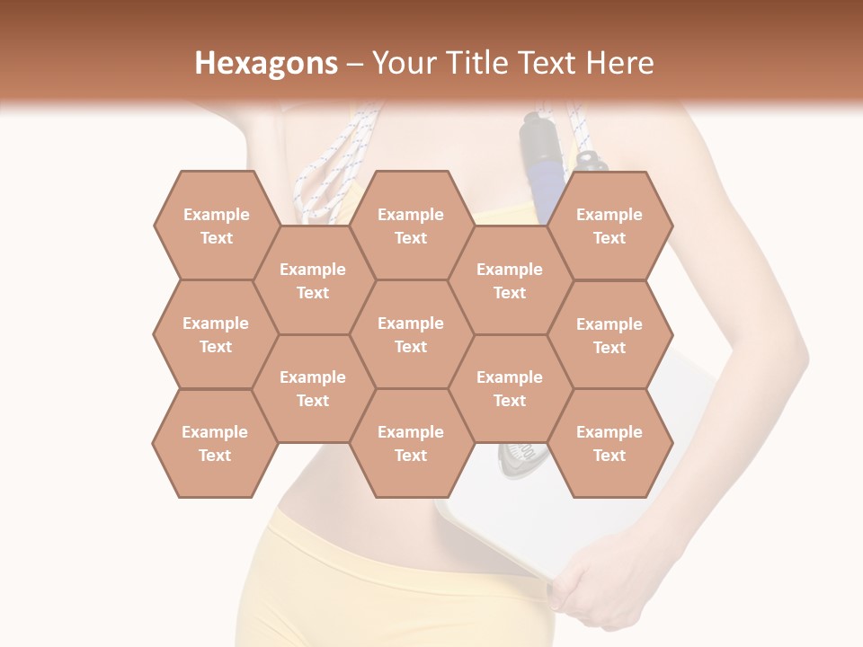 Tape Sport Isolated PowerPoint Template