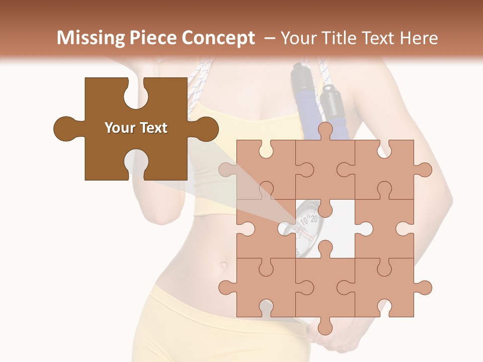 Tape Sport Isolated PowerPoint Template