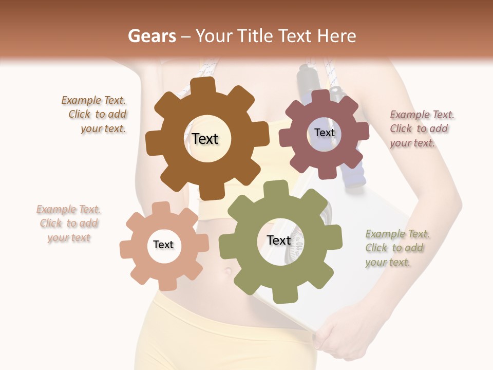 Tape Sport Isolated PowerPoint Template