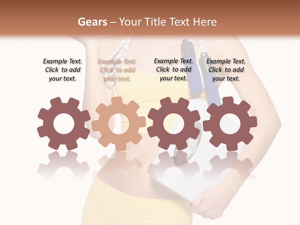 Tape Sport Isolated PowerPoint Template
