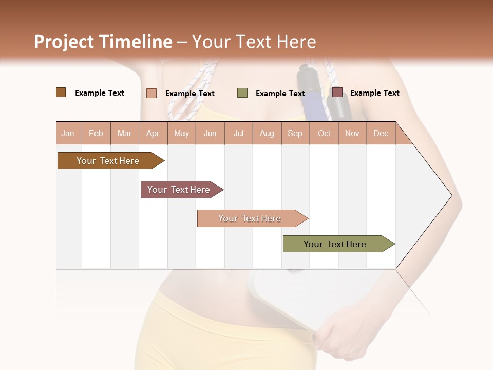 Tape Sport Isolated PowerPoint Template