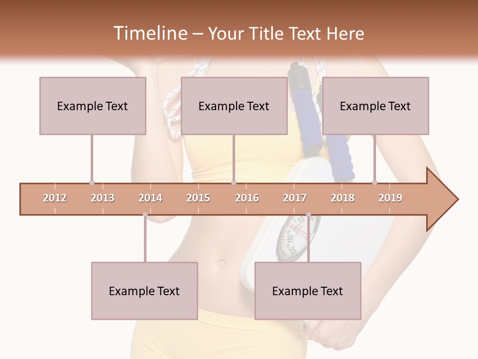 Tape Sport Isolated PowerPoint Template