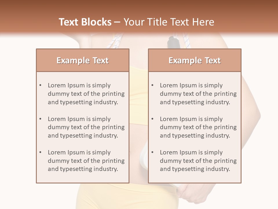 Tape Sport Isolated PowerPoint Template
