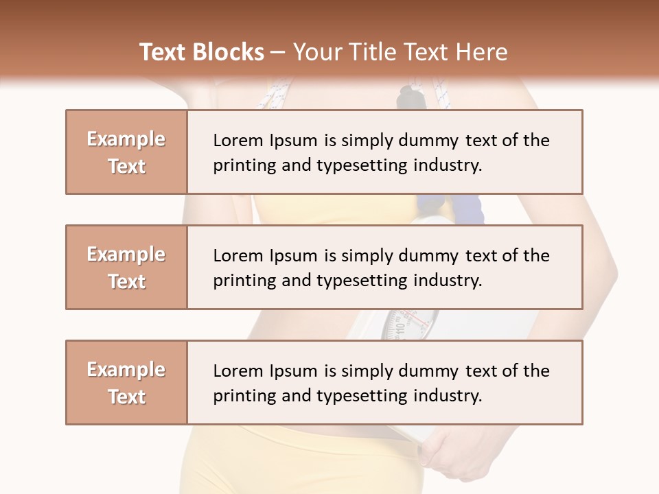 Tape Sport Isolated PowerPoint Template