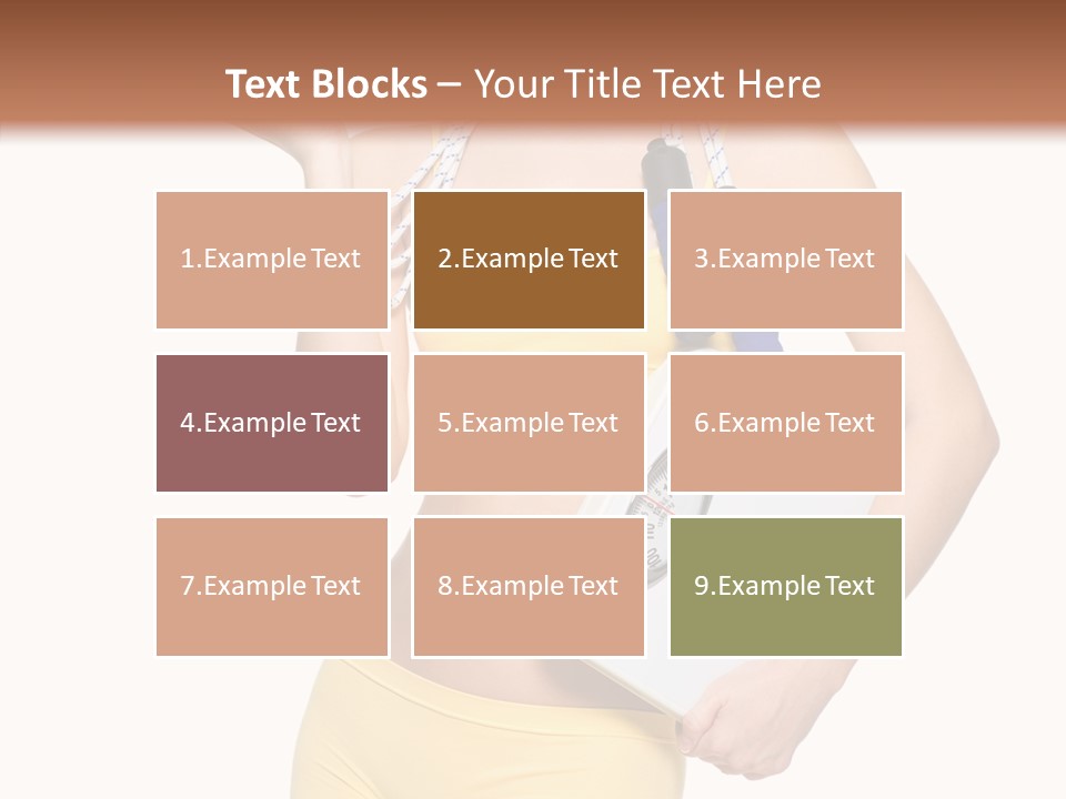 Tape Sport Isolated PowerPoint Template