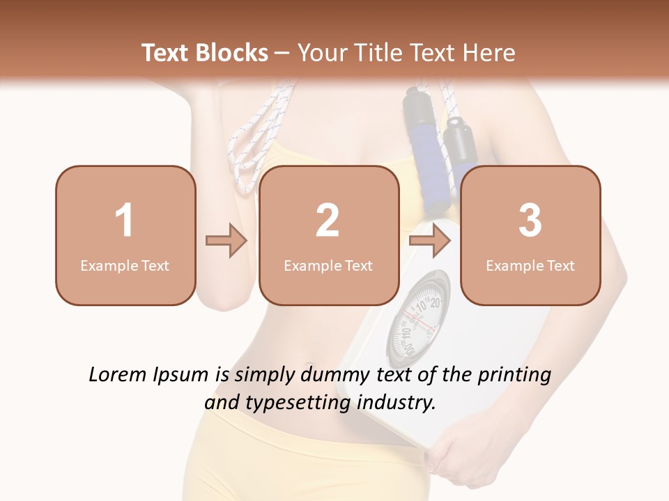 Tape Sport Isolated PowerPoint Template