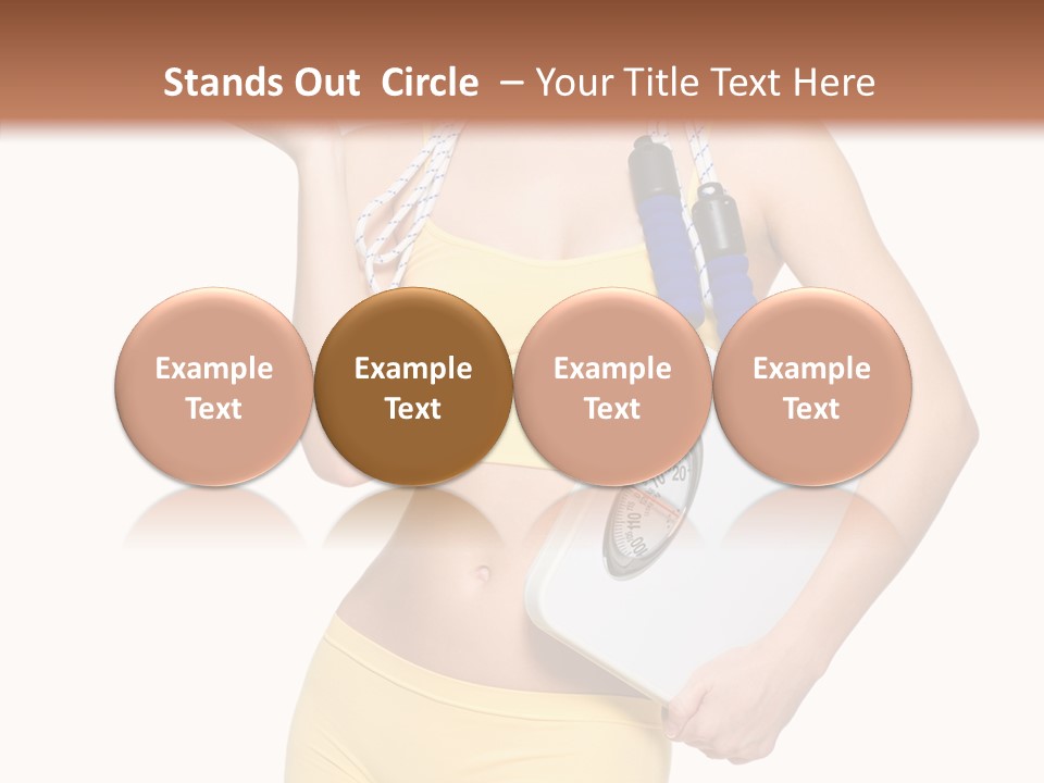 Tape Sport Isolated PowerPoint Template