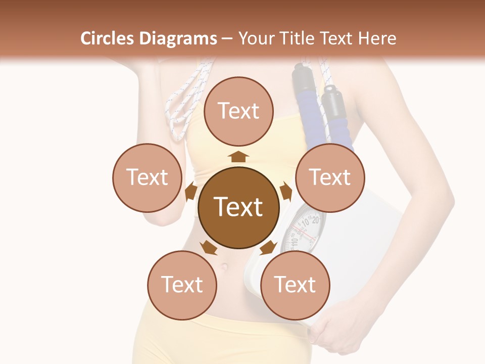 Tape Sport Isolated PowerPoint Template