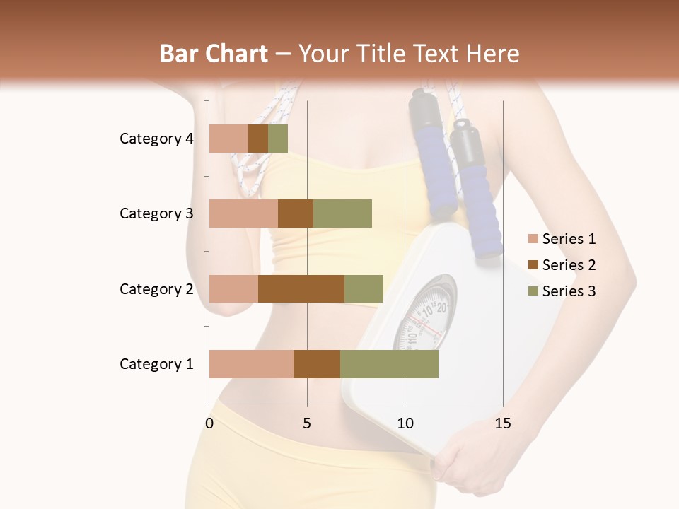 Tape Sport Isolated PowerPoint Template