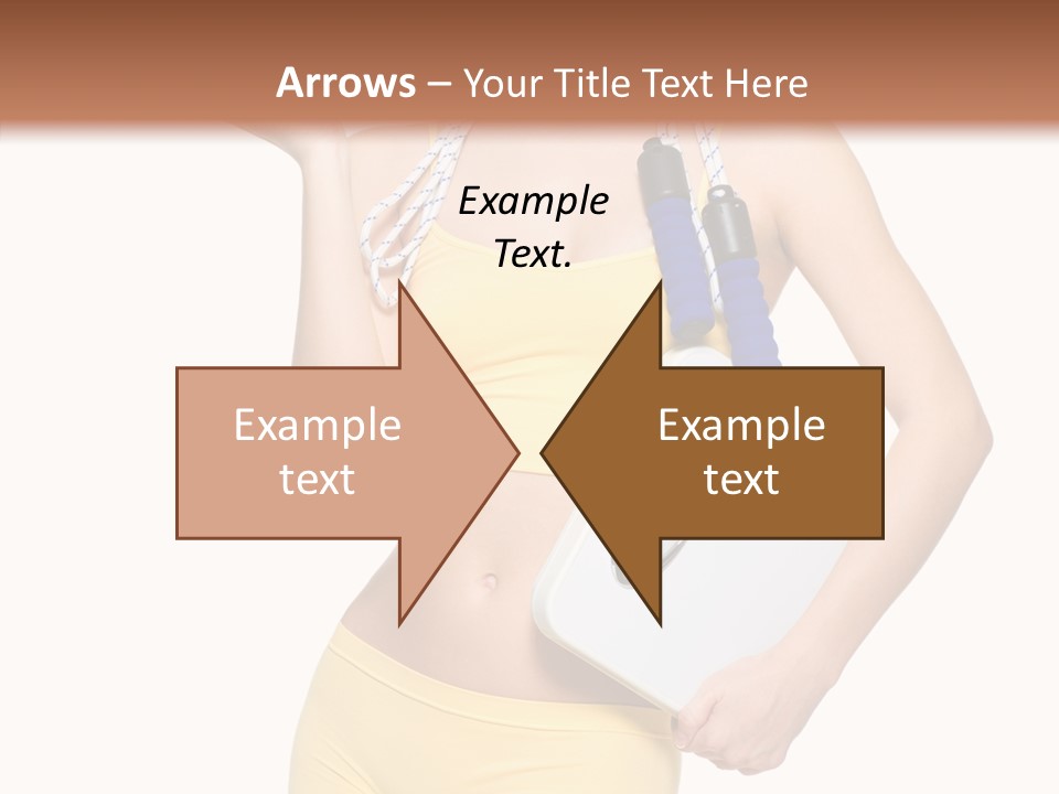 Tape Sport Isolated PowerPoint Template