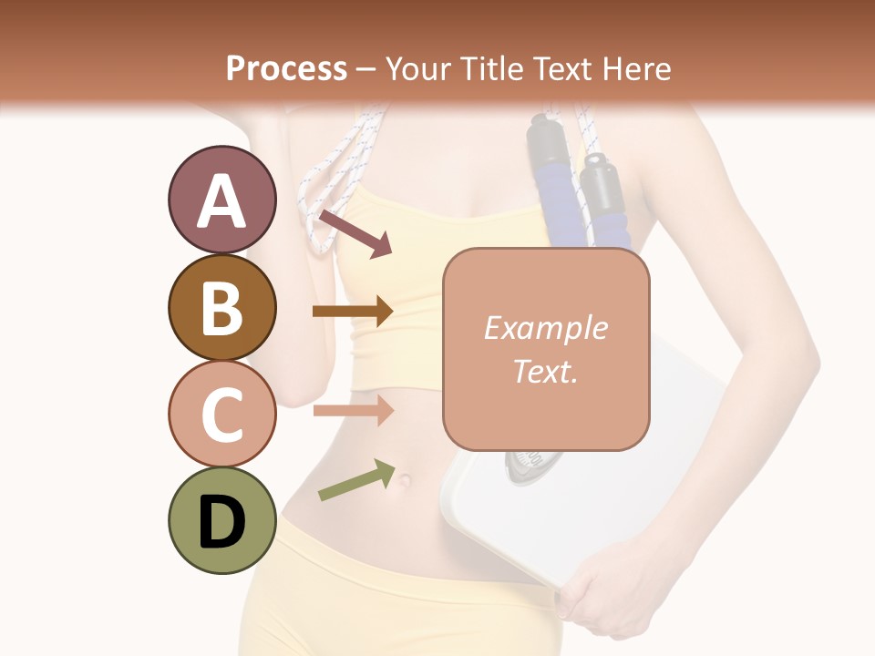 Tape Sport Isolated PowerPoint Template