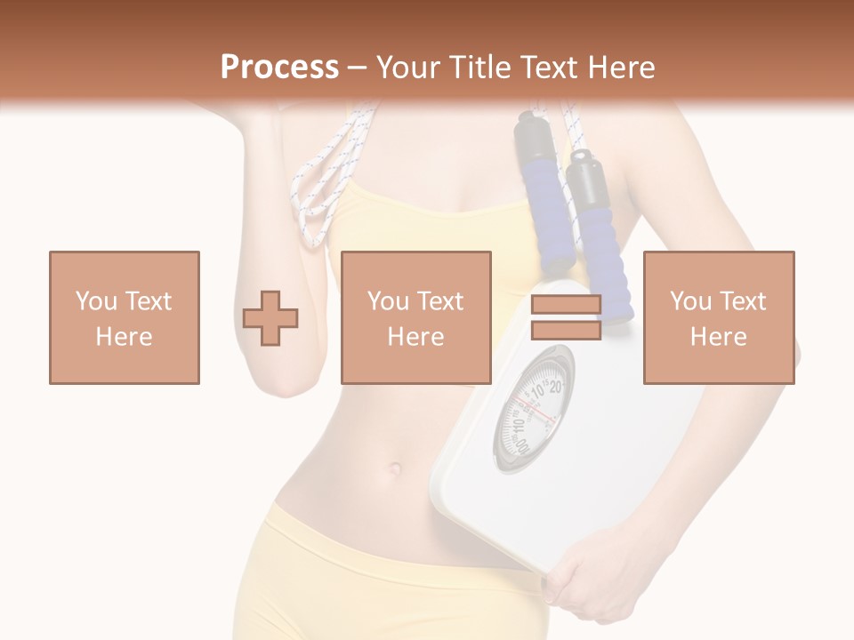 Tape Sport Isolated PowerPoint Template